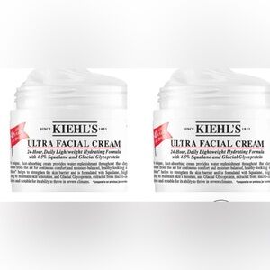 2 Kiehl's Ultra Facial Cream .25 FL OZ each